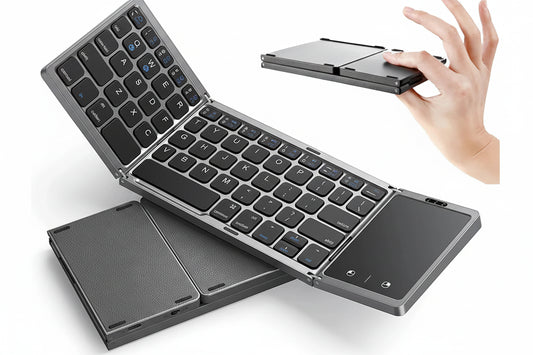 Mini Folding Dual Keyboard