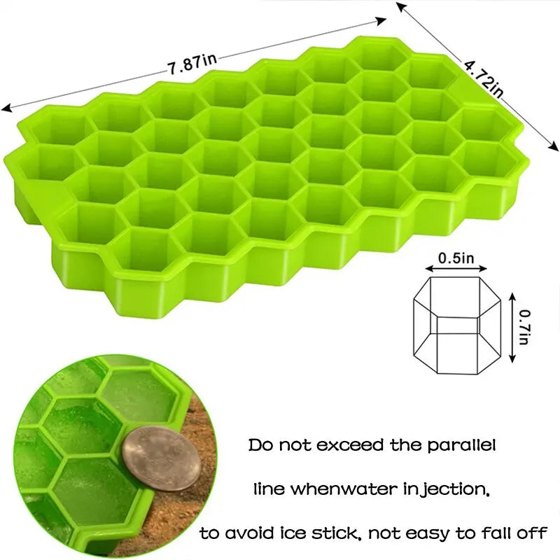Lattice Cube Tray Maker With DIY Ice Mold