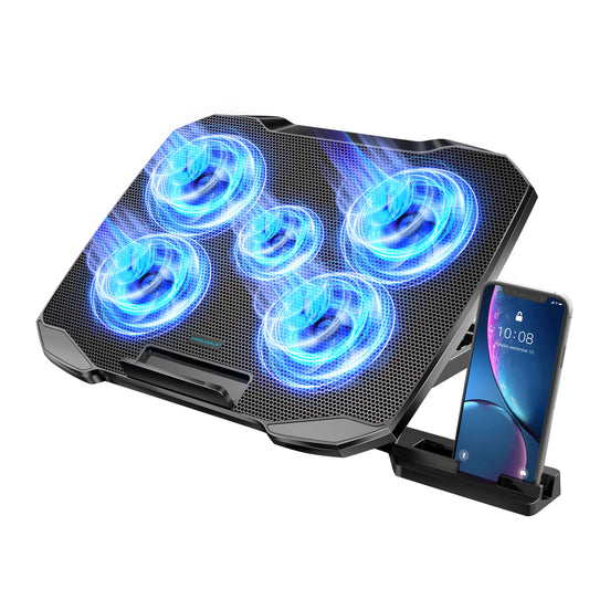 Laptop Cooler Stand, with phone holder