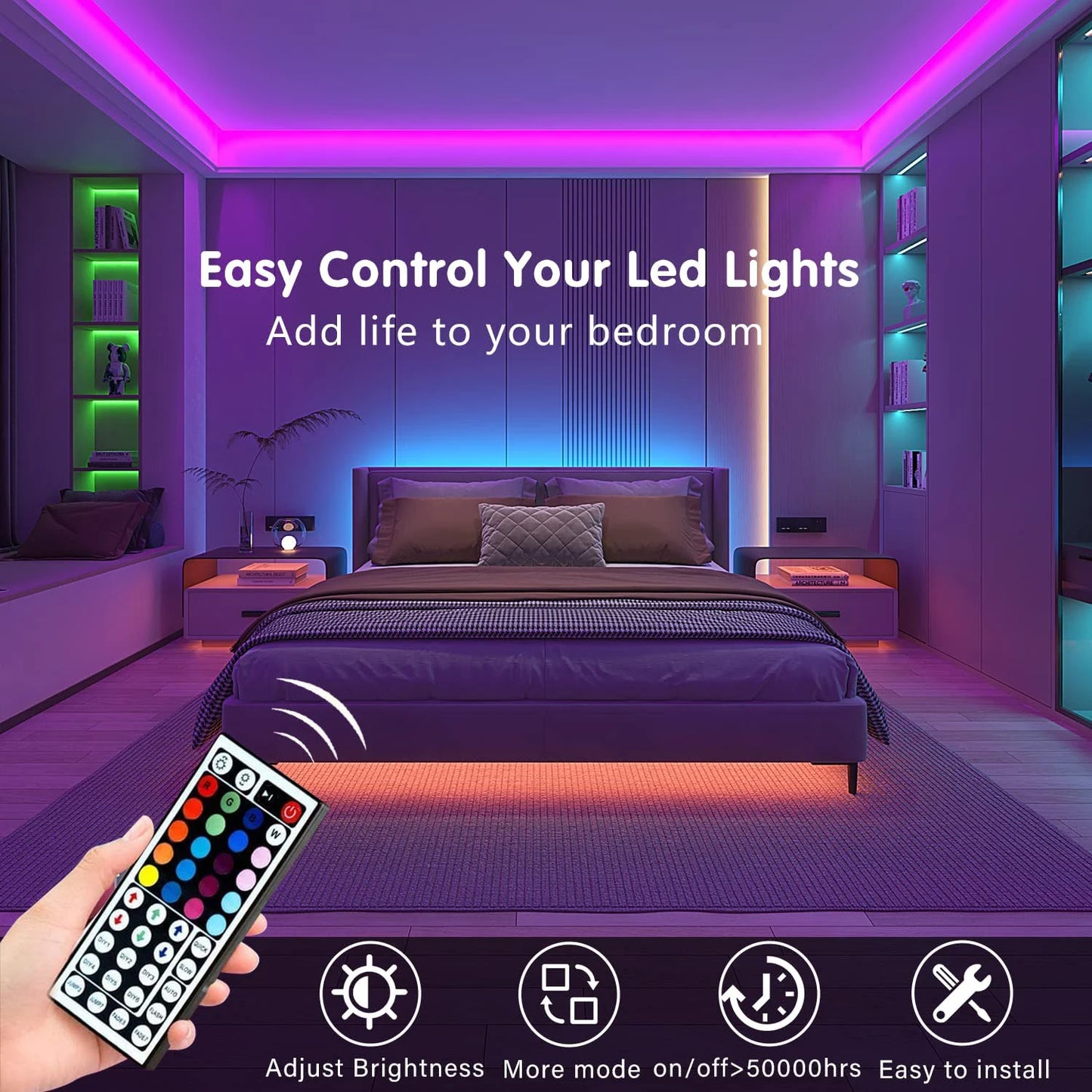 Led Lights with Remote Control