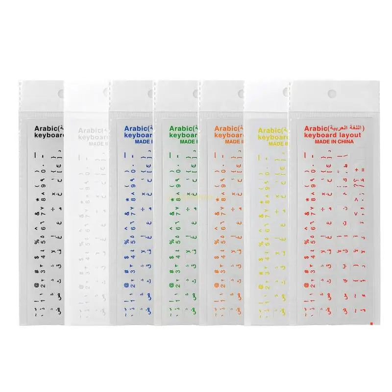 Waterproof Arabic Keyboard Stickers