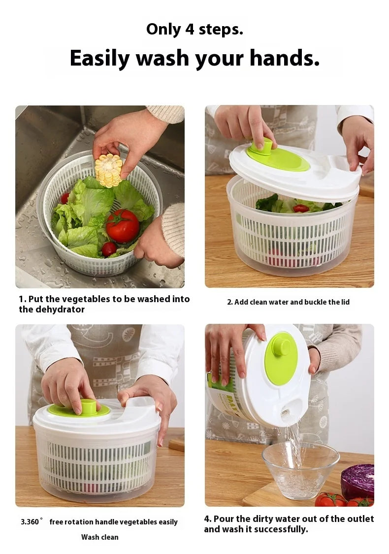 Multifunctional Salad Spinner